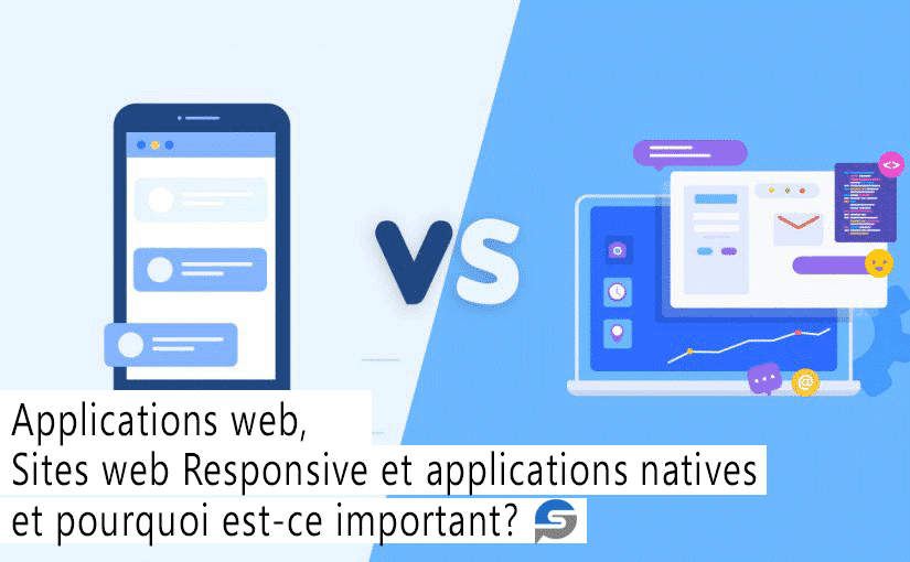 Applications web, Sites web Responsive et applications natives et pourquoi est-ce important ?