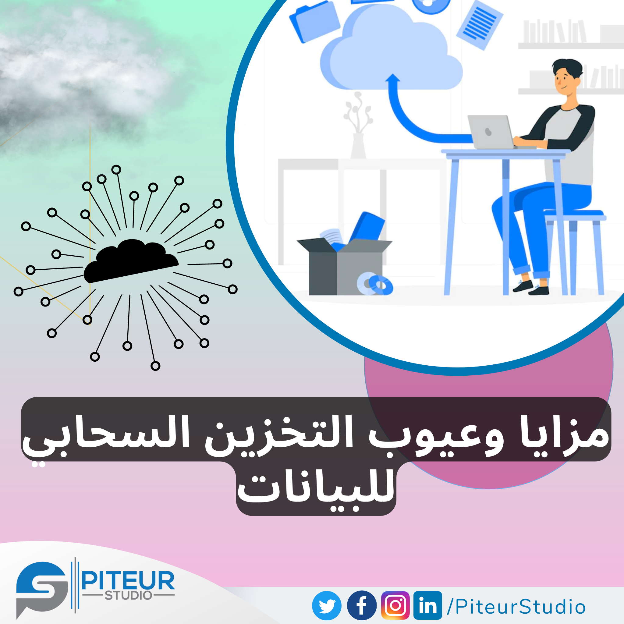 مزايا وعيوب تخزين السحابي للبيانات( Cloud Storage )