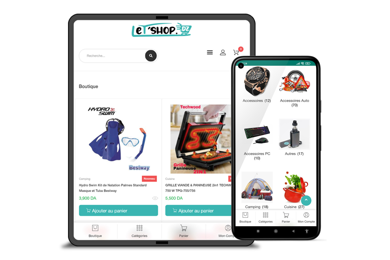 LetShop DZ Ecommerce App